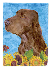 Load image into Gallery viewer, Field Spaniel Garden Flag – Decorative Outdoor Yard Flag