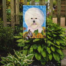 Load image into Gallery viewer, Bichon Frise Garden Flag – Decorative Outdoor Yard Flag