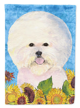 Load image into Gallery viewer, Bichon Frise Garden Flag – Decorative Outdoor Yard Flag