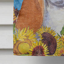Load image into Gallery viewer, Basset Hound Flag Canvas House Size