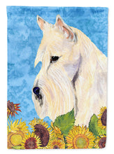 Load image into Gallery viewer, Scottish Terrier Flag Canvas House Size
