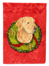 Load image into Gallery viewer, Golden Retriever Flag Canvas House Size