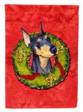 Load image into Gallery viewer, Doberman Flag Canvas House Size