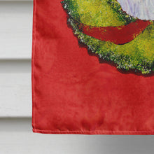 Load image into Gallery viewer, Clumber Spaniel Flag Canvas House Size
