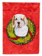 Load image into Gallery viewer, Clumber Spaniel Garden Flag – Decorative Outdoor Yard Flag