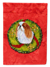 Load image into Gallery viewer, English Toy Spaniel Flag Canvas House Size