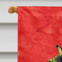 Load image into Gallery viewer, Basenji Flag Canvas House Size