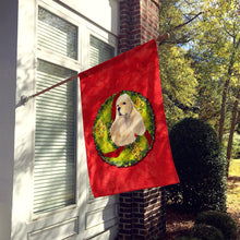Load image into Gallery viewer, Cocker Spaniel Flag Canvas House Size