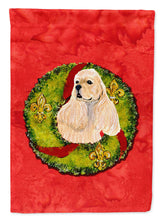 Load image into Gallery viewer, Cocker Spaniel Flag Canvas House Size