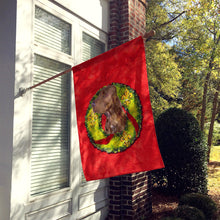 Load image into Gallery viewer, Field Spaniel Flag Canvas House Size