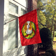 Load image into Gallery viewer, Cavalier Spaniel Flag Canvas House Size