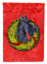Load image into Gallery viewer, Scottish Terrier Flag Canvas House Size