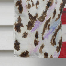 Load image into Gallery viewer, USA American Flag with Dalmatian Flag Canvas House Size