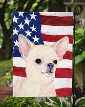 Load image into Gallery viewer, USA American Flag with Chihuahua Garden Flag – Decorative Outdoor Yard Flag