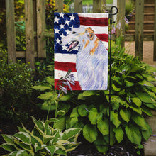 Load image into Gallery viewer, USA American Flag with Borzoi Garden Flag – Decorative Outdoor Yard Flag