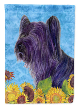 Load image into Gallery viewer, Skye Terrier Flag Canvas House Size