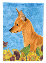 Load image into Gallery viewer, Min Pin Flag Canvas House Size