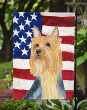 Load image into Gallery viewer, USA American Flag with Silky Terrier Garden Flag – Decorative Outdoor Yard Flag