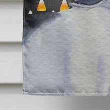 Load image into Gallery viewer, Rat Terrier Candy Corn Halloween Portrait Flag Canvas House Size