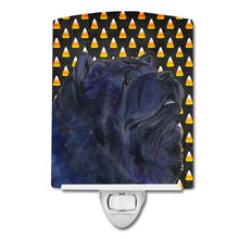 Load image into Gallery viewer, Chow Chow Candy Corn Halloween Portrait Ceramic Night Light SS4294CNL