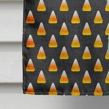 Load image into Gallery viewer, Basenji Candy Corn Halloween Portrait Flag Canvas House Size