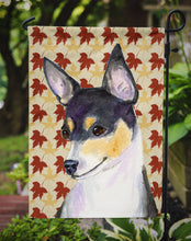 Load image into Gallery viewer, Chihuahua Fall Leaves Portrait Garden Flag – Decorative Outdoor Yard Flag
