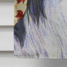 Load image into Gallery viewer, Papillon Fall Leaves Portrait Flag Canvas House Size