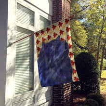 Load image into Gallery viewer, Chow Chow Fall Leaves Portrait Flag Canvas House Size