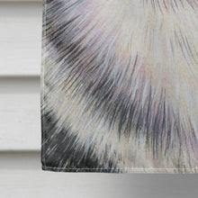 Load image into Gallery viewer, Keeshond Fall Leaves Portrait Flag Canvas House Size