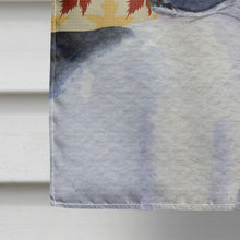 Load image into Gallery viewer, Rat Terrier Fall Leaves Portrait Flag Canvas House Size