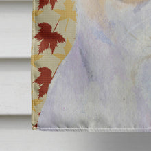 Load image into Gallery viewer, Chihuahua Fall Leaves Portrait Flag Canvas House Size