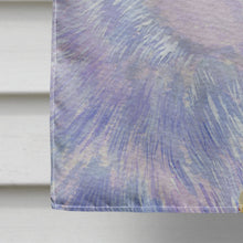 Load image into Gallery viewer, Siberian Husky Fall Leaves Portrait Flag Canvas House Size