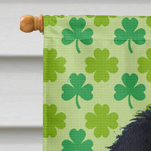Load image into Gallery viewer, Japanese Chin St. Patrick's Day Shamrock Portrait Flag Canvas House Size