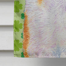 Load image into Gallery viewer, Collie Smooth St. Patrick's Day Shamrock Portrait Flag Canvas House Size