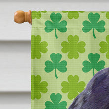 Load image into Gallery viewer, Cocker Spaniel St. Patrick's Day Shamrock Portrait Flag Canvas House Size