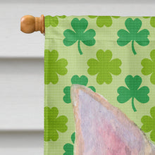 Load image into Gallery viewer, Chihuahua St. Patrick's Day Shamrock Portrait Flag Canvas House Size