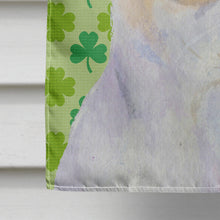 Load image into Gallery viewer, Chihuahua St. Patrick's Day Shamrock Portrait Flag Canvas House Size