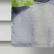 Load image into Gallery viewer, Rat Terrier St. Patrick's Day Shamrock Portrait Flag Canvas House Size