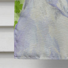 Load image into Gallery viewer, Boxer St. Patrick's Day Shamrock Portrait Flag Canvas House Size