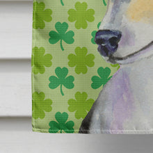Load image into Gallery viewer, Chihuahua St. Patrick's Day Shamrock Portrait Flag Canvas House Size