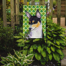 Load image into Gallery viewer, Chihuahua St. Patrick's Day Shamrock Portrait Garden Flag – Decorative Outdoor Yard Flag