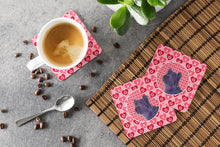 Load image into Gallery viewer, Skye Terrier  Coasters - Set of 4 Lightweight Foam, Absorbent Drink Coasters