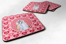Load image into Gallery viewer, Shih Tzu  Coasters - Set of 4 Lightweight Foam, Absorbent Drink Coasters