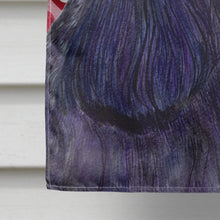 Load image into Gallery viewer, Cocker Spaniel Hearts Love and Valentine's Day Portrait Flag Canvas House Size