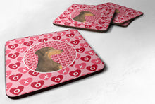 Load image into Gallery viewer, Doberman  Coasters - Set of 4 Lightweight Foam, Absorbent Drink Coasters