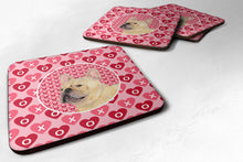 Load image into Gallery viewer, French Bulldog  Coasters - Set of 4 Lightweight Foam, Absorbent Drink Coasters