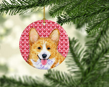 Load image into Gallery viewer, Corgi  Ceramic Ornament