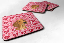 Load image into Gallery viewer, Dachshund  Coasters - Set of 4 Lightweight Foam, Absorbent Drink Coasters