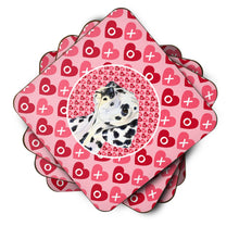 Load image into Gallery viewer, Dalmatian  Coasters - Set of 4 Lightweight Foam, Absorbent Drink Coasters