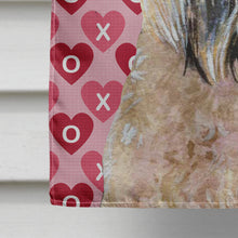 Load image into Gallery viewer, Wheaten Terrier Soft Coated Hearts Love Valentine's Day Flag Canvas House Size